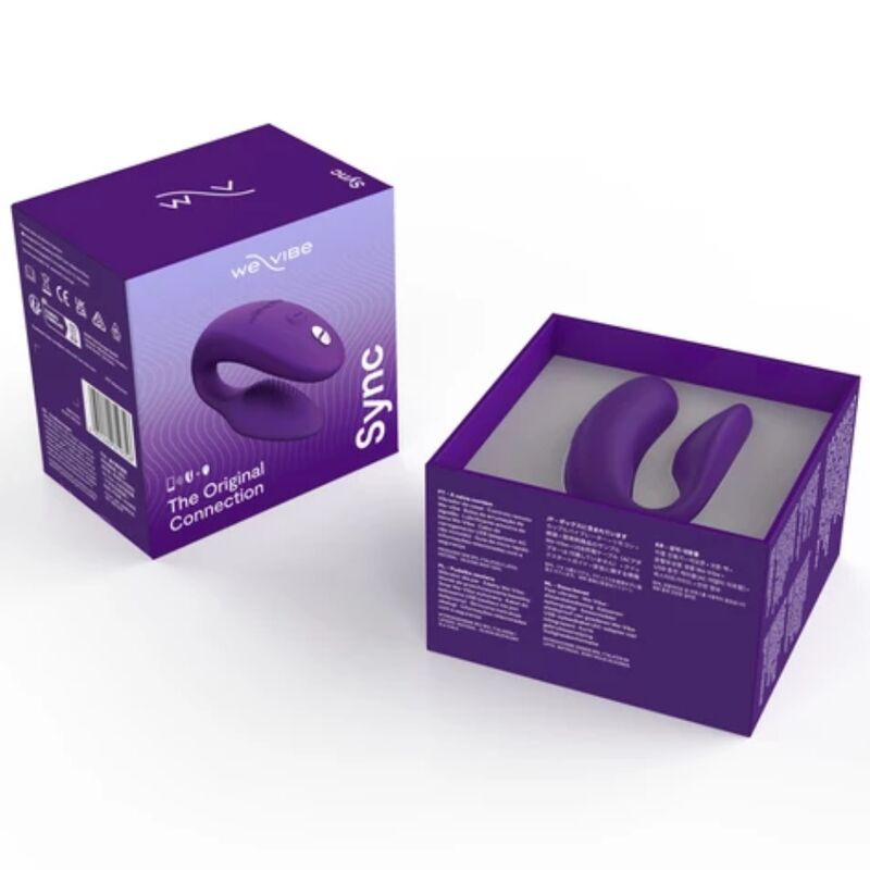 We-vibe - sync 2 adjustable couples vibrator purple 7