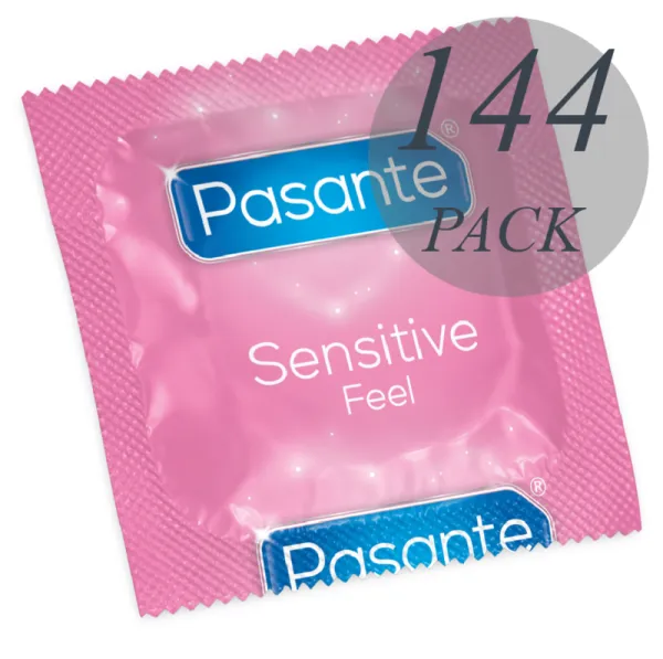 Pasante Through Sensitive Ultrafine Condoms 144 Units 1