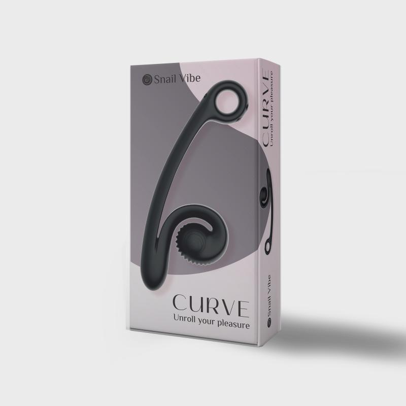 Snail Vibe - Curve Vibrator Black 3
