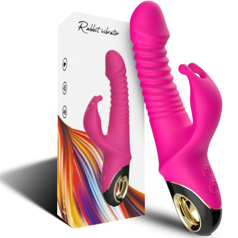Armony - zing dildo vibrator rabbit fuchsia 4