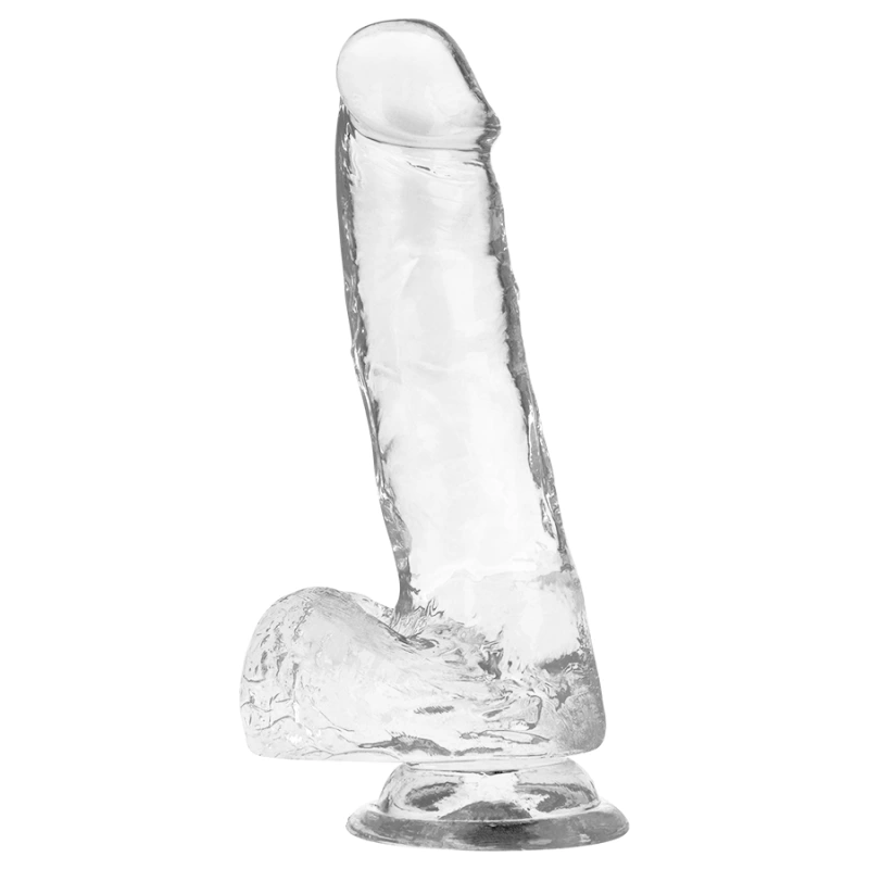 X ray - clear cock with balls 18.5 cm -o- 3.8 cm 4