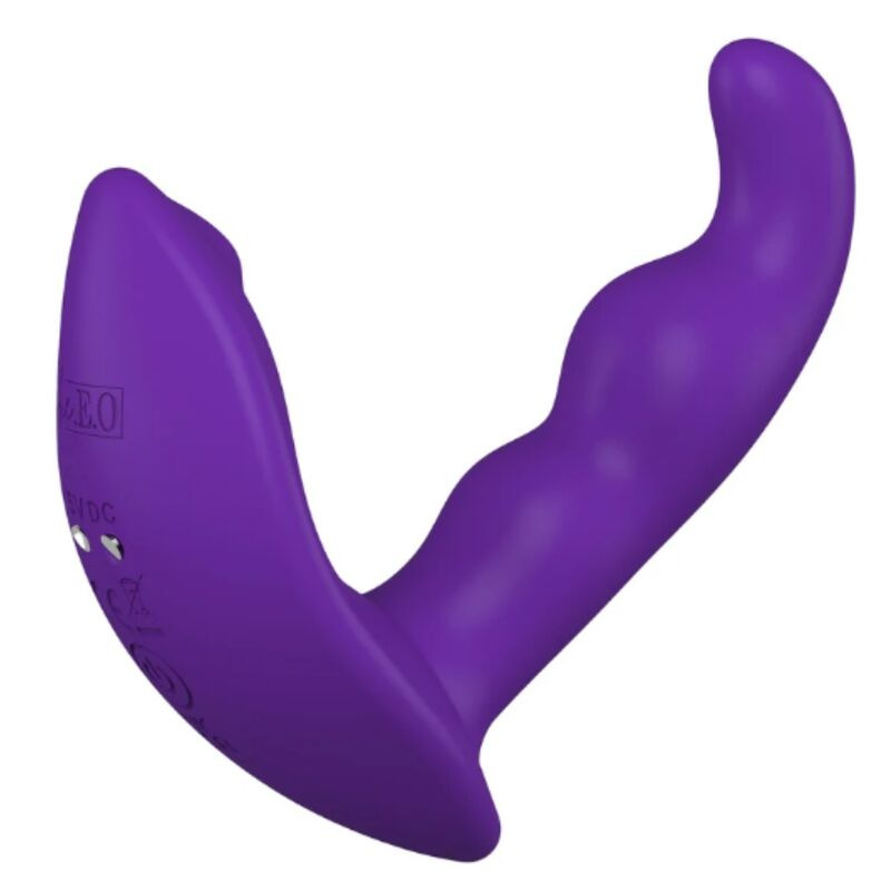 She.e.o - rotating vibrating anal stimulator with remote control - purple 3