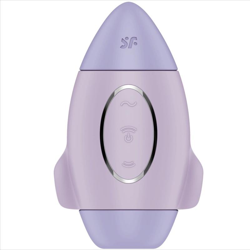 Satisfyer - Mission Control Lilac Small Double Impulse Vibrator