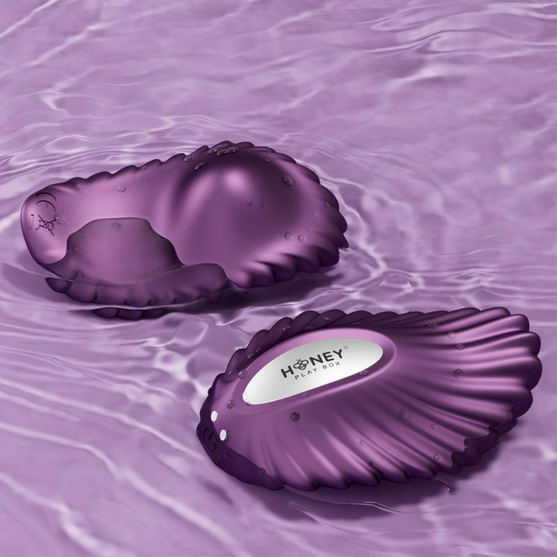 Honeyplaybox - Pearl App-Controlled Magnetic Panty Vibrator Purple