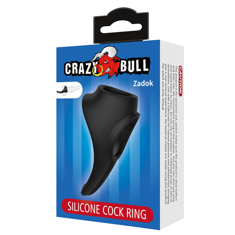 Crazy bull - zadok ergonomic ring with perineal stimulator 7