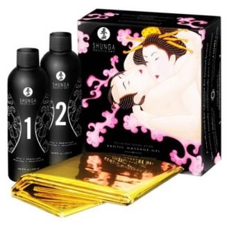 Shunga Erotic Massage Gel Oriental Body Slide Fresas Con Sha