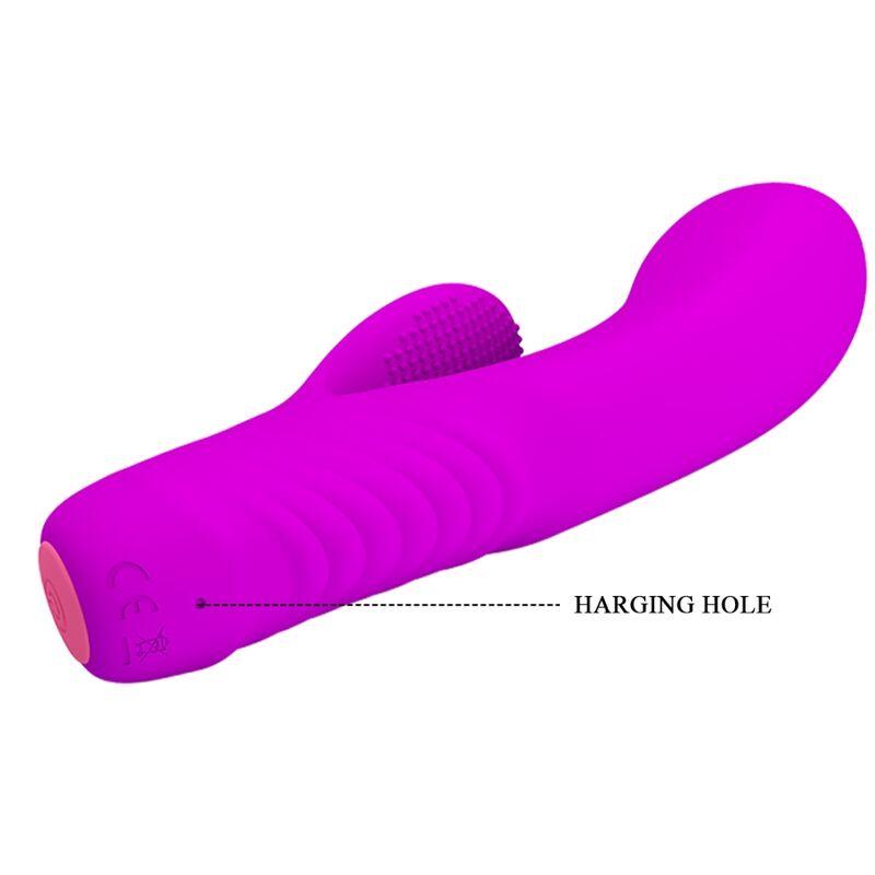 Pretty Love - Tim Purple Rechargeable Vibrator 8