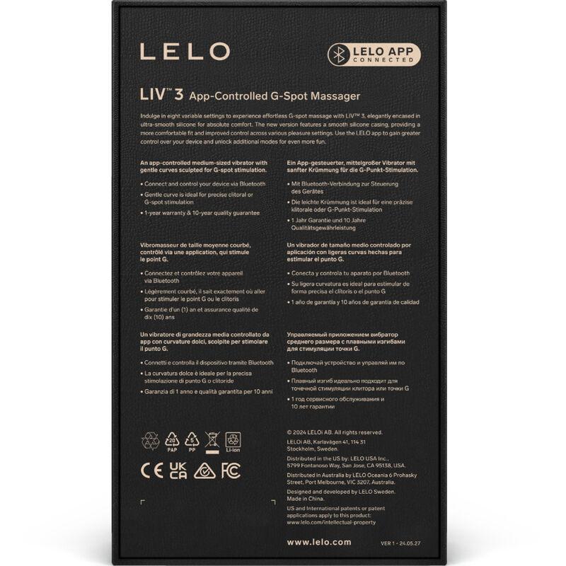 Lelo - liv™ 3 g-spot stimulator pink