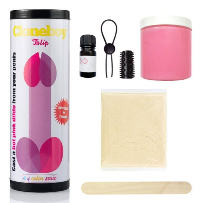 Cloneboy - dildo tulip intense pink