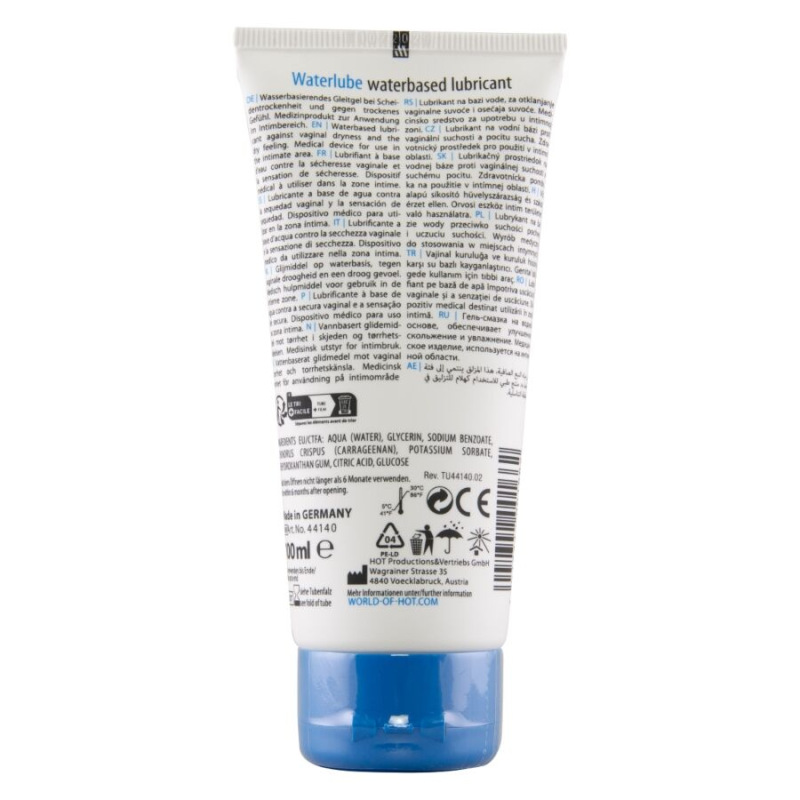 Hot - water lube waterbased springwater 100 ml 1