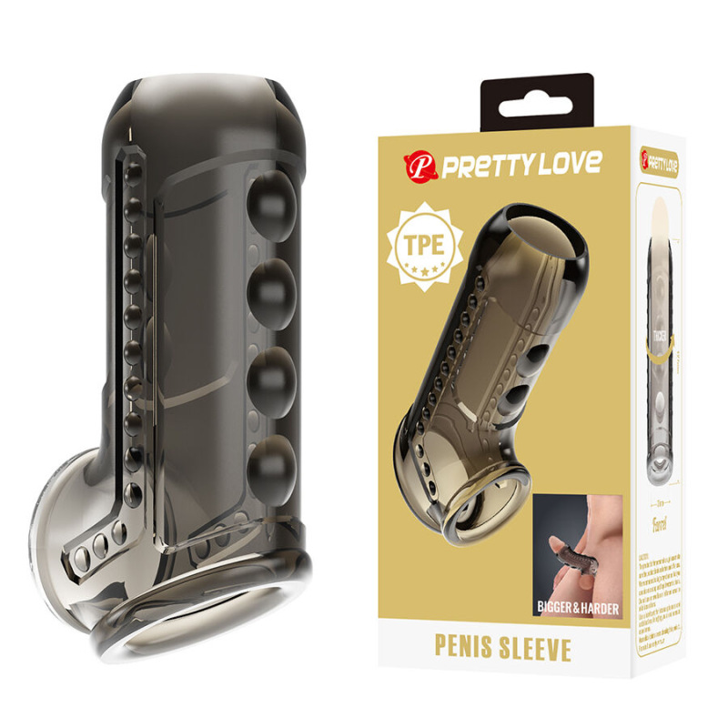 Pretty love - textured penis sleeve