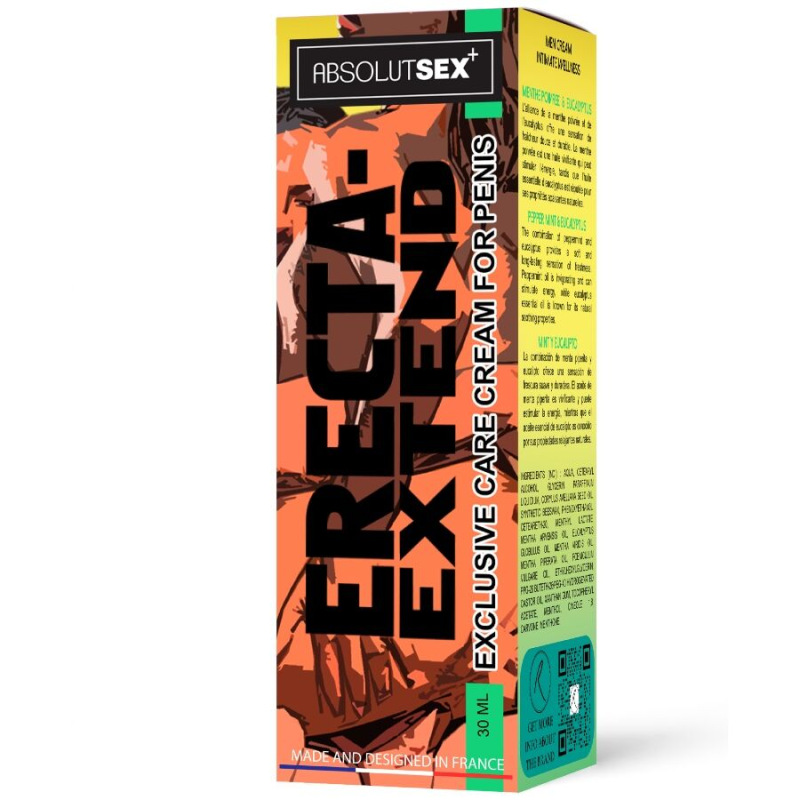 Ruf - erecta extend delaying and refreshing cream 30 ml 2