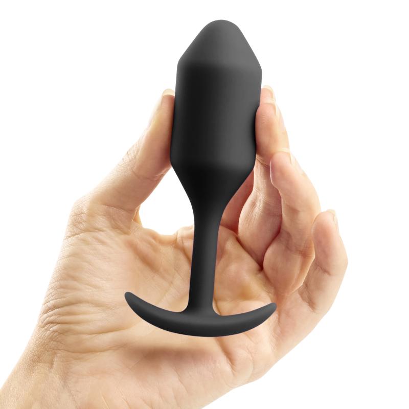 B-Vibe - Snug Butt Plug 2 Black 6
