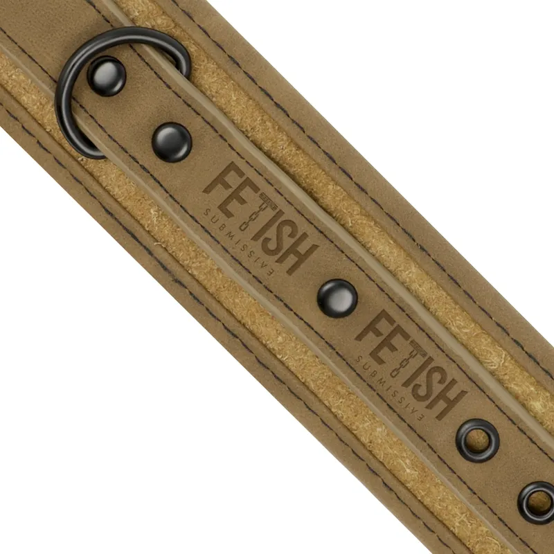 Fetish Submissive Origin Handcuffs Vegan Leather - Putá 3
