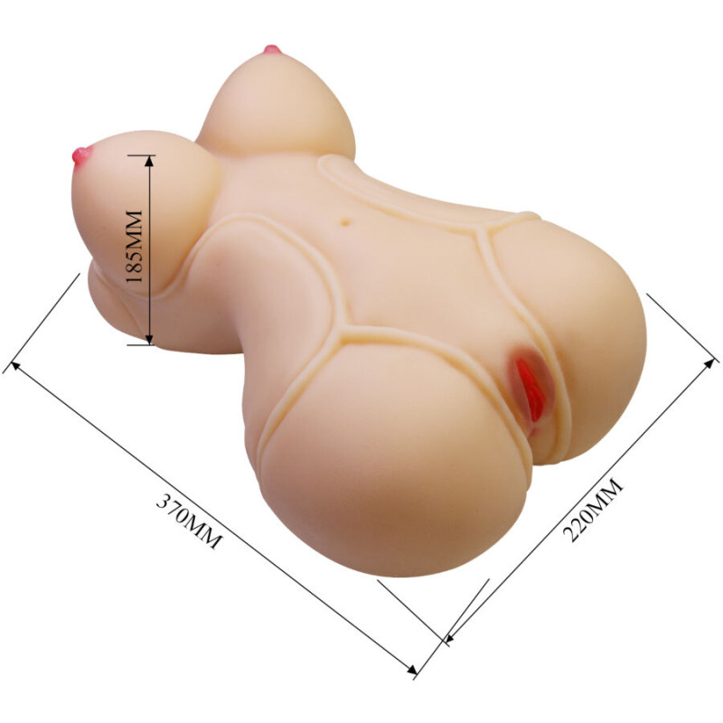 Crazy bull - diana realistic female torso vagina and anal 5 kg 7