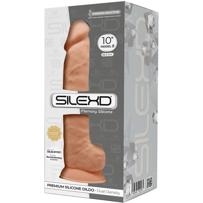 Silexd - Model 1 Realistic Penis Premium Silexpan Silicone 26.6 cm 2