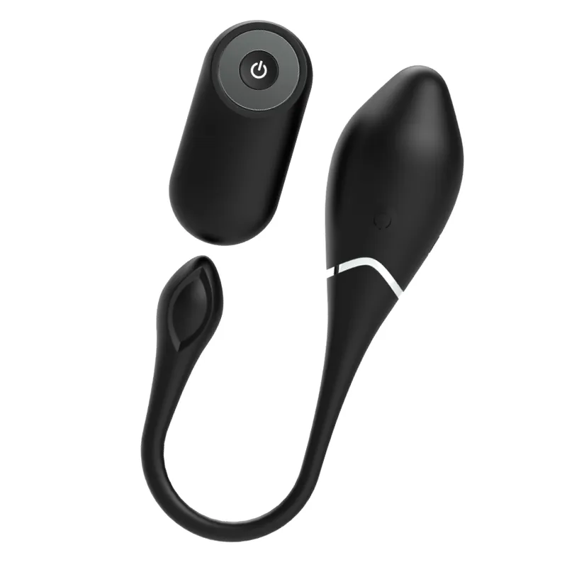 Black&silver - jenell rechargeable vibrating egg 2