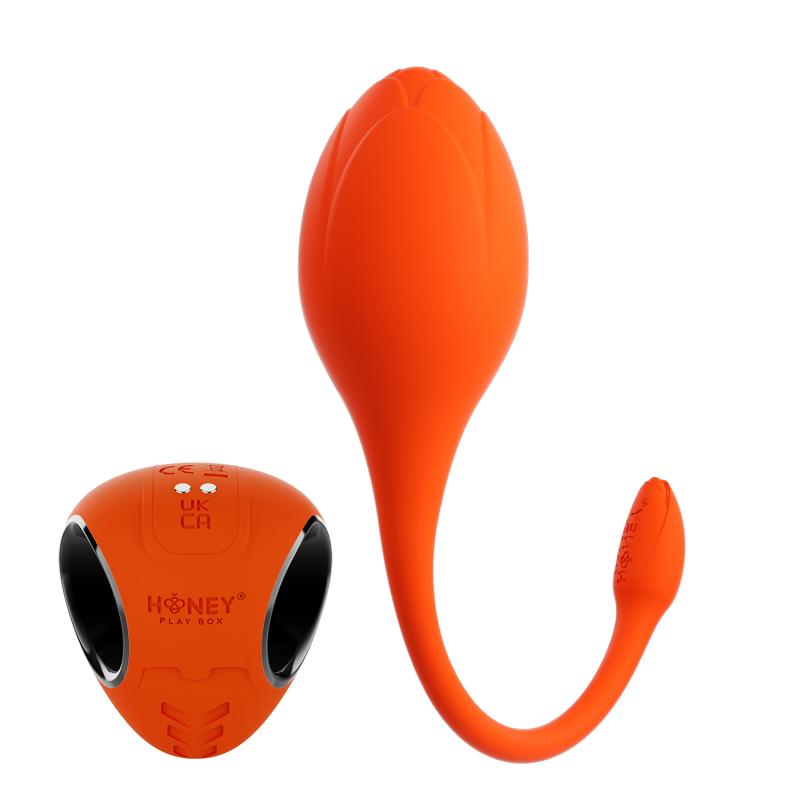 Honeyplaybox - Lili App-Controlled Egg Vibrator Orange