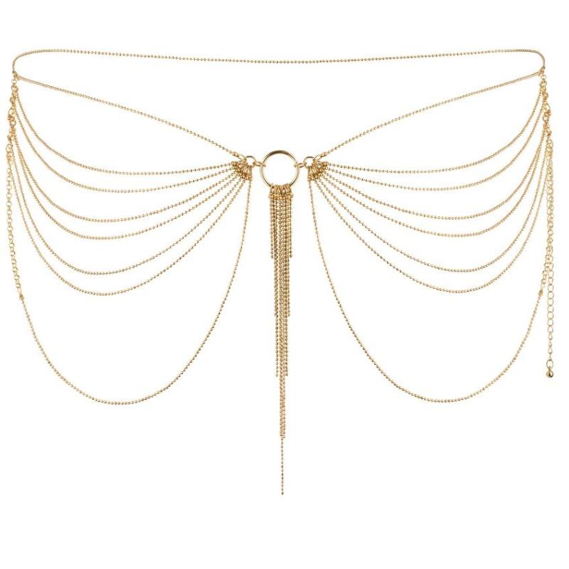 Bijoux - Magnifique Metal Chain Jewel For Golden Waist 1