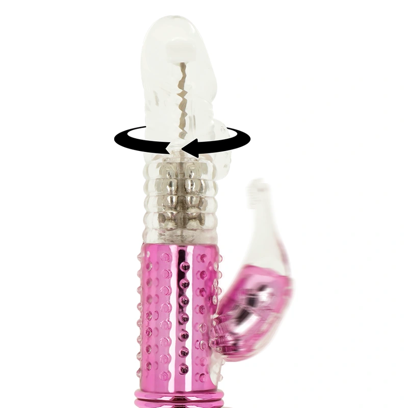 Ohmama - vibrator with rotation function and clitoris stimulator 1