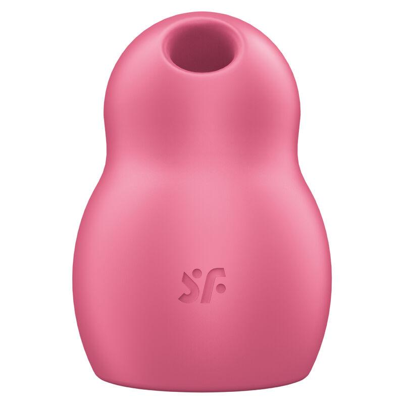 Satisfyer Pro To Go 1 Double Air Pulse Stimulator & Vibrator Red - Stimulátor Klitorisu 1