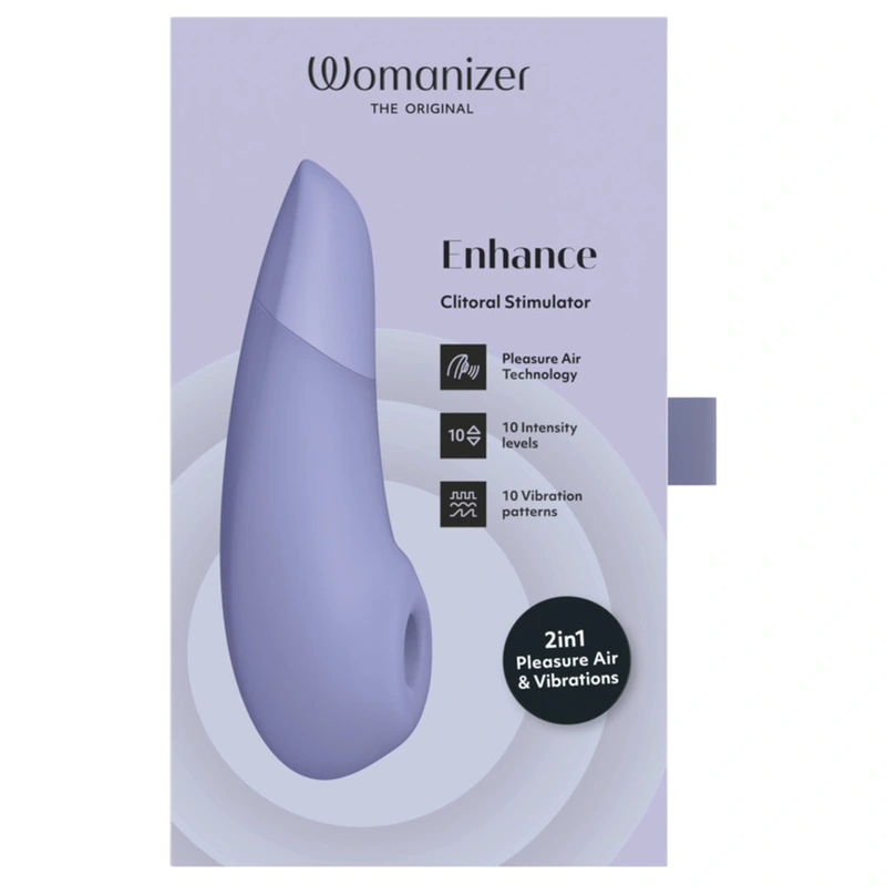 Womanizer - enhance clitorial stimulator lilac 16