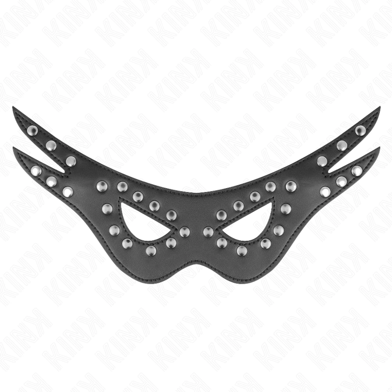 Kink - sexy leatherette mask model 1 27 x 13 cm 3
