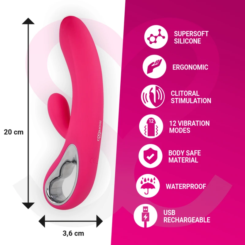 Amoressa Troy Premium Silicone Rechargeable 3