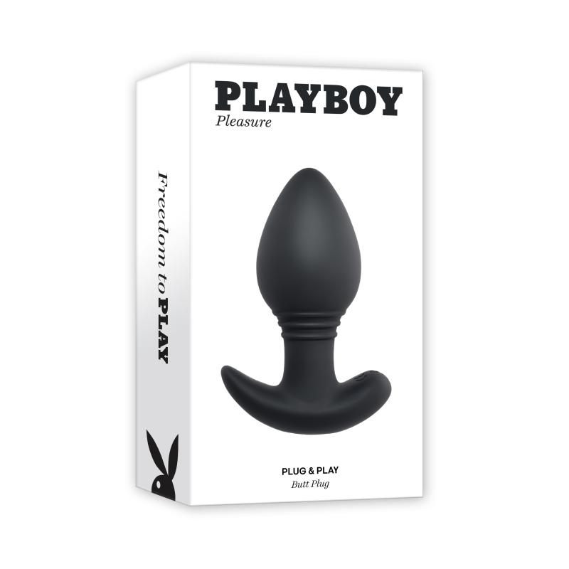 Playboy Pleasure - Plug And Play Buttplug Black