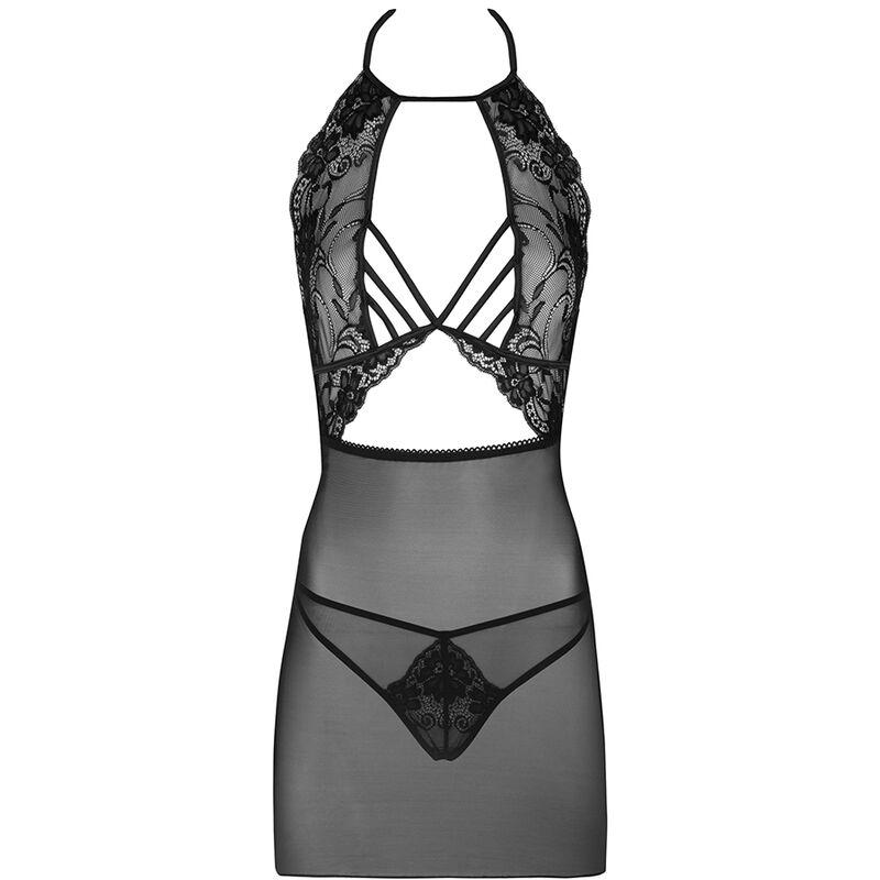 Livco Corsetti Fashion - Malviami Lc 90625 Shirt + Panty Black L/Xl 2