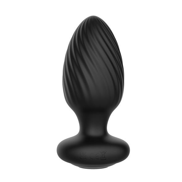 Nexus - Tornado Rotating Remote Control Anal Plug Extra Large - Black