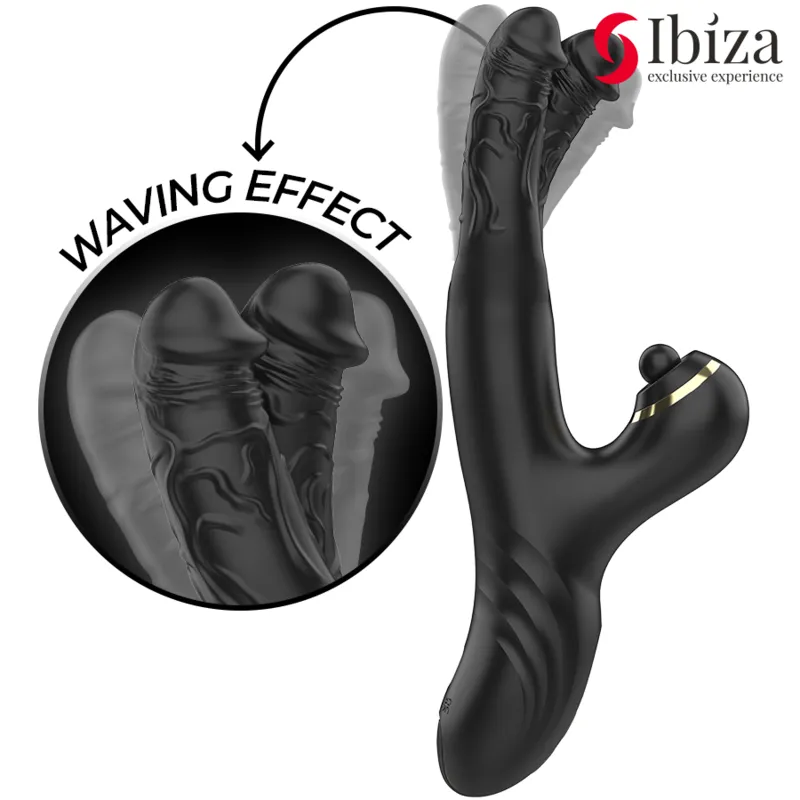 Ibiza - two dragons double vibrator black 2