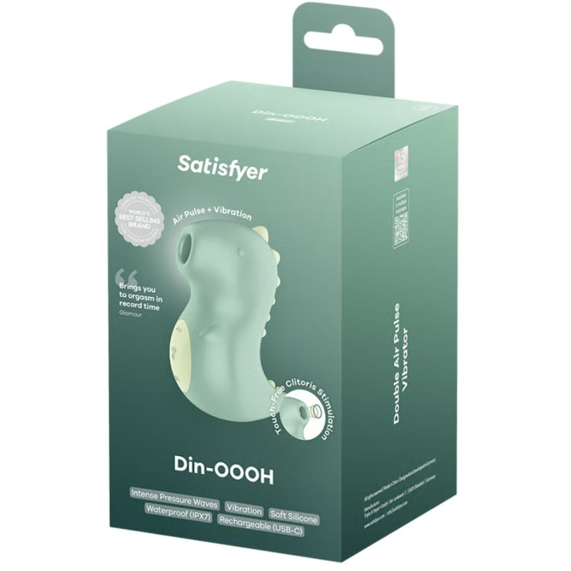 Satisfyer - din-oooh vibrator & air pulse stimulator 4