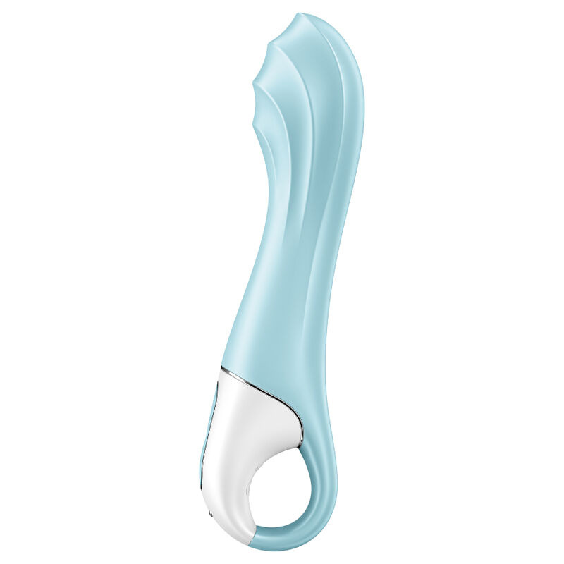 Satisfyer Air Pump Vibrator 5+ Inflatable G-Spot Blue - Vibrátor