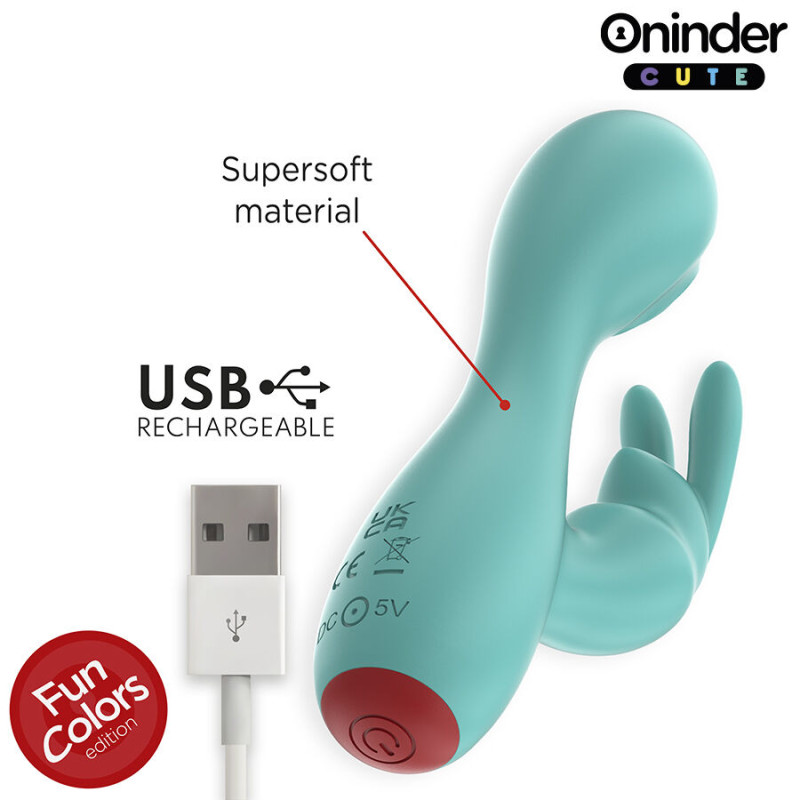 Oninder cute - love bunny g-spot clitoral vibrator - free worldwide app 5