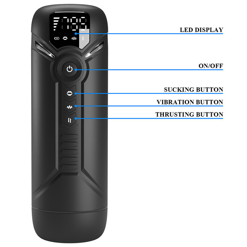 Pretty love - aetola multifunction automatic masturbator black 7