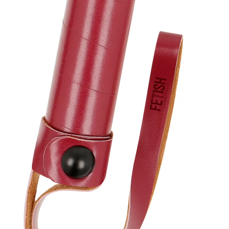 Fetish Submissive Dark Room  Flogger Vegan Leather - Bič 5