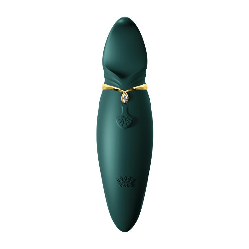 Zalo - Hero Clitoral Pulsewave Vibrator Jewel Green 1