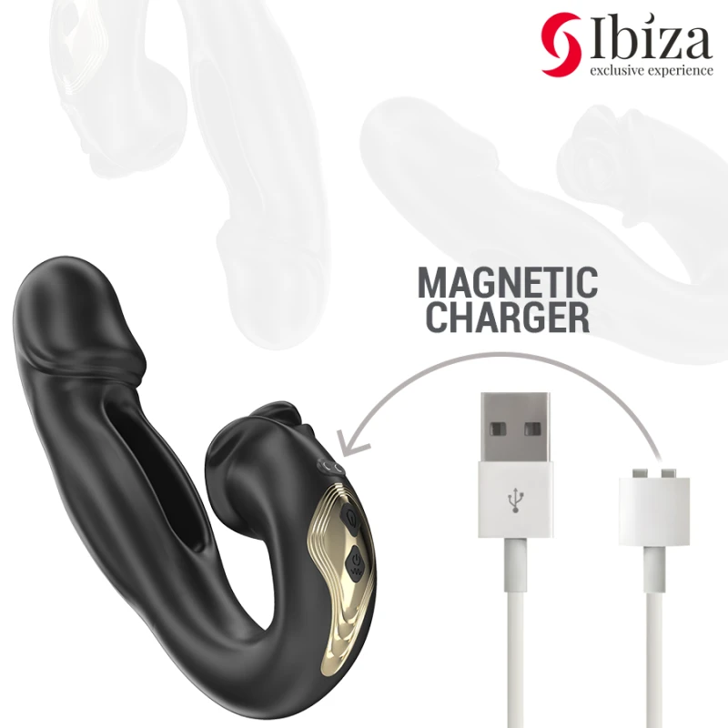 Ibiza - rose vibrator flicking effect and clit stimulator 4