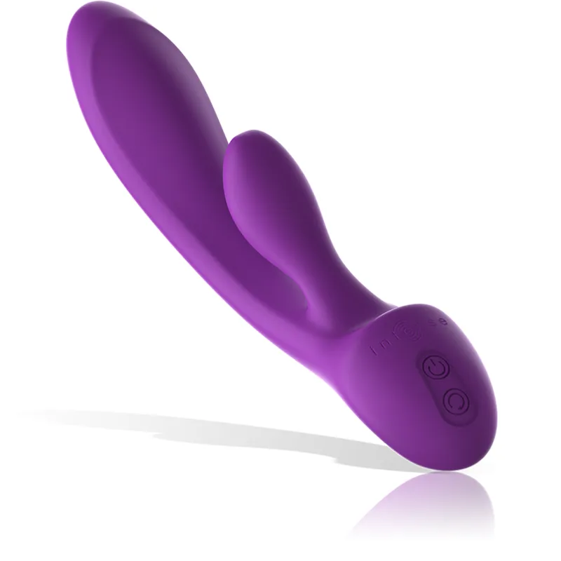 Intense - Luigi Vibrator Rabbit Silicone Purple 2