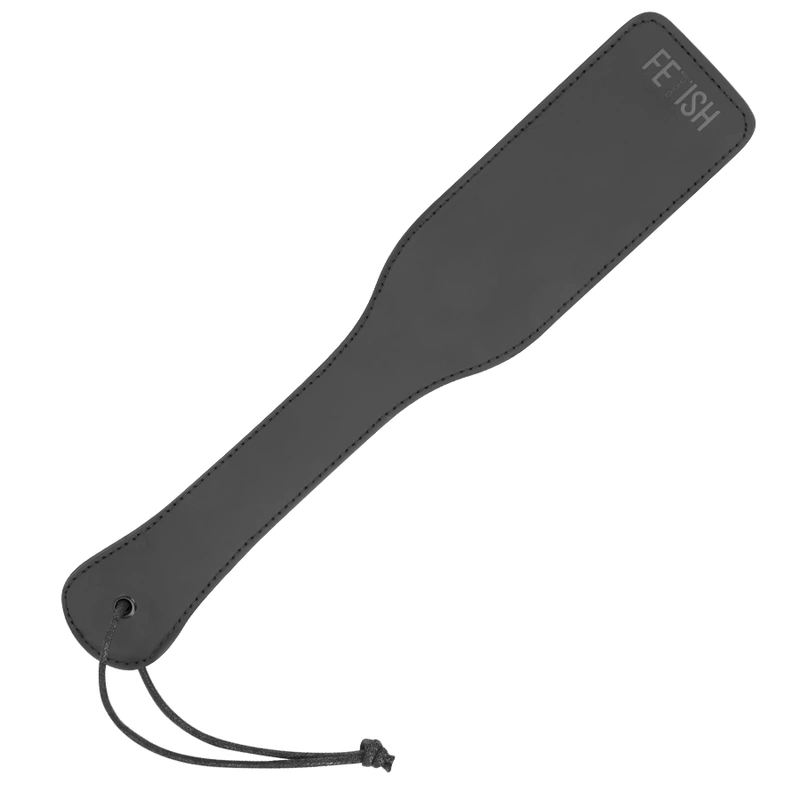 Fetish Submissive Black Paddle With Stitching - Plácačka