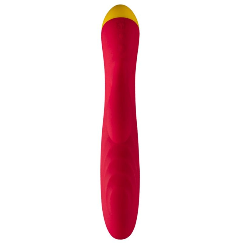 Romp - jazz rechargeable rabbit vibrator red 1