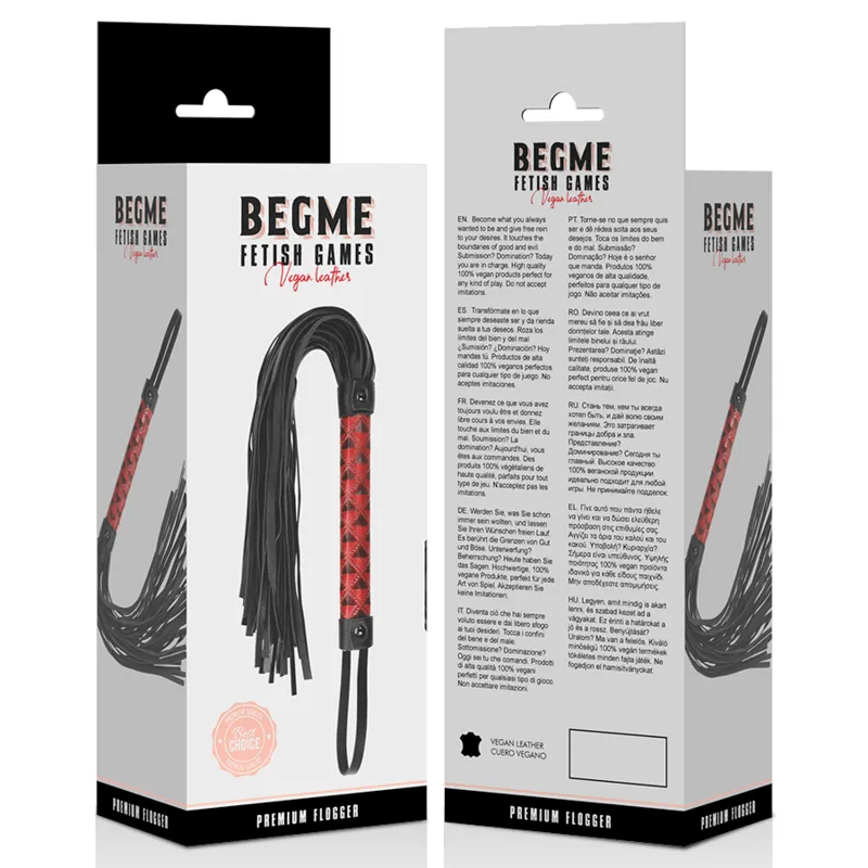 Begme Red Edition Whip Vegan Leather 4