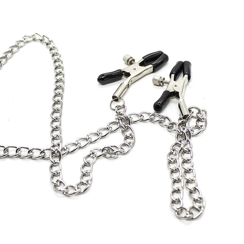 Ohmama Fetish Nipple Clamps Cock Ring Set 8