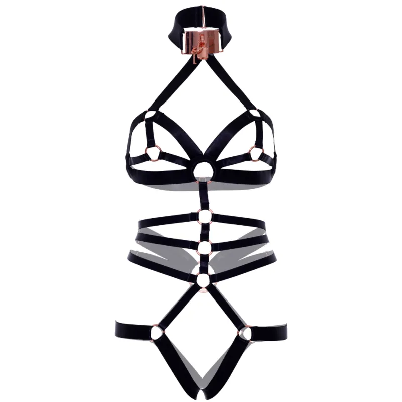 Leg Avenue - Crotchless Elastic Body Harness 4