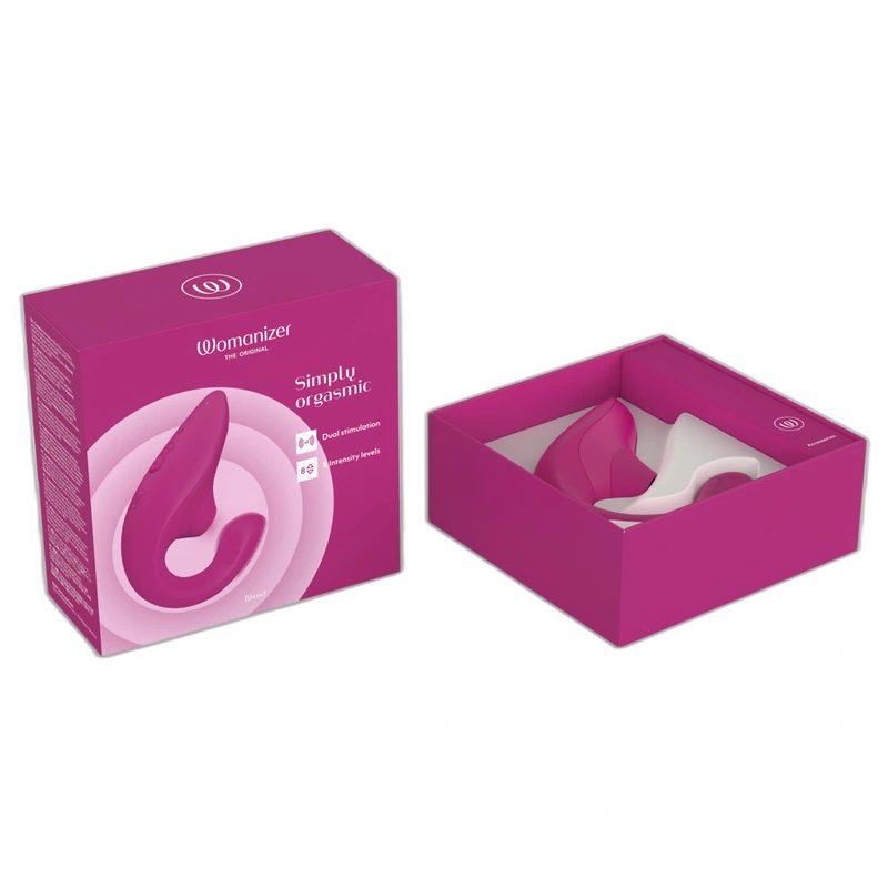 Womanizer - blend rabbit vibrator stimulator vibrant pink 12