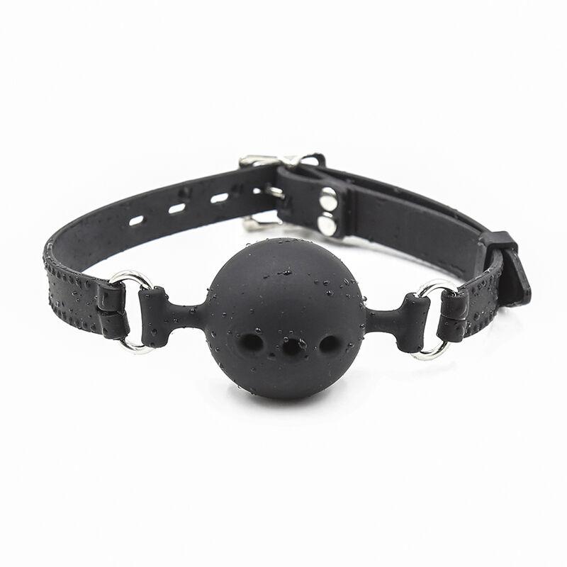 Ohmama Fetish Breathable Silicone Ball Gag Size L