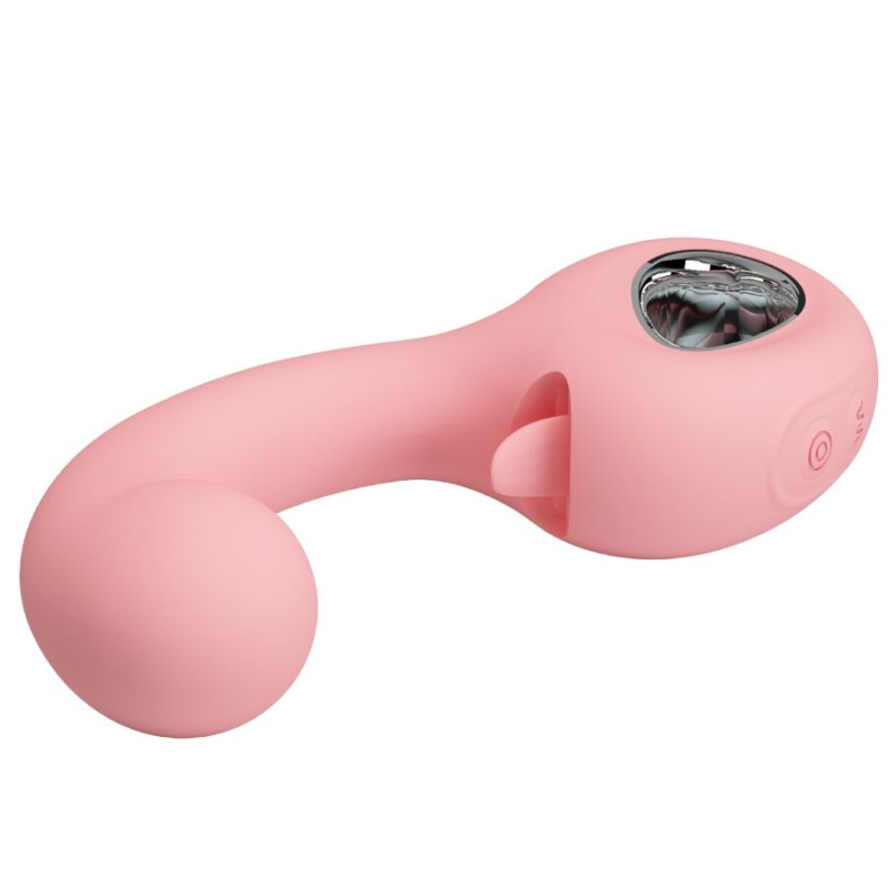 Pretty love - erynnyes g-spot vibrator + clitoris stimulator 10 vibrations pink 4