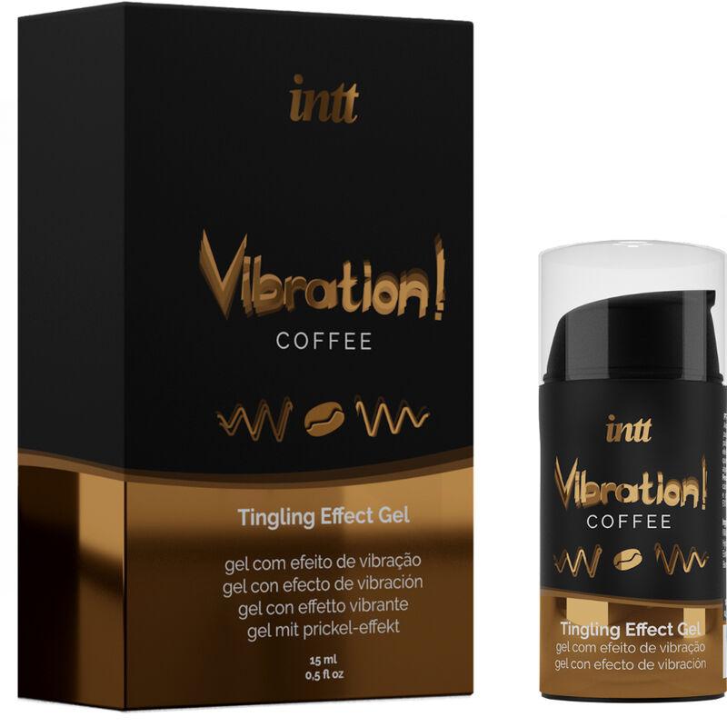 Intt - Powerful Intimate Stimulant Liquid Vibrating Gel Caf 15ml - Stimulačný Gél 1
