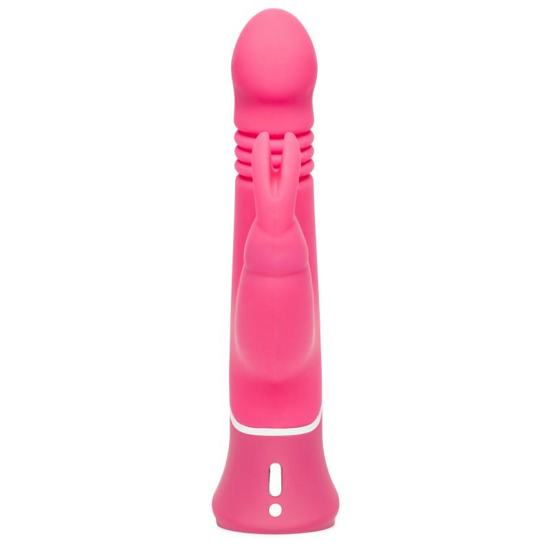 Happy Rabbit - Thrusting Realistic Vibrator Pink 1